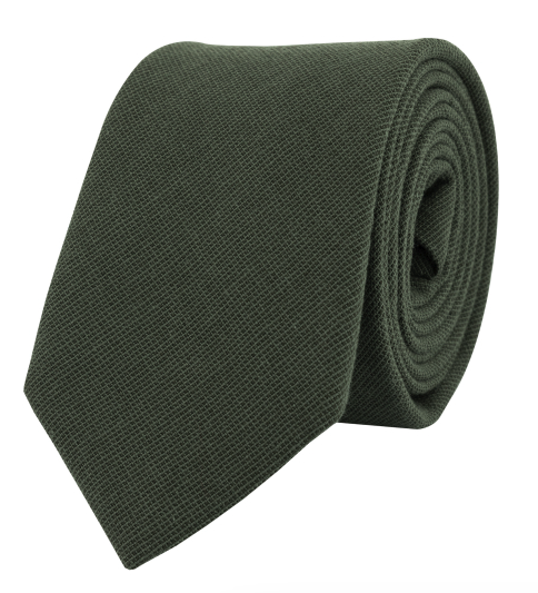 Set s kapesníčkem - tmavě zelená